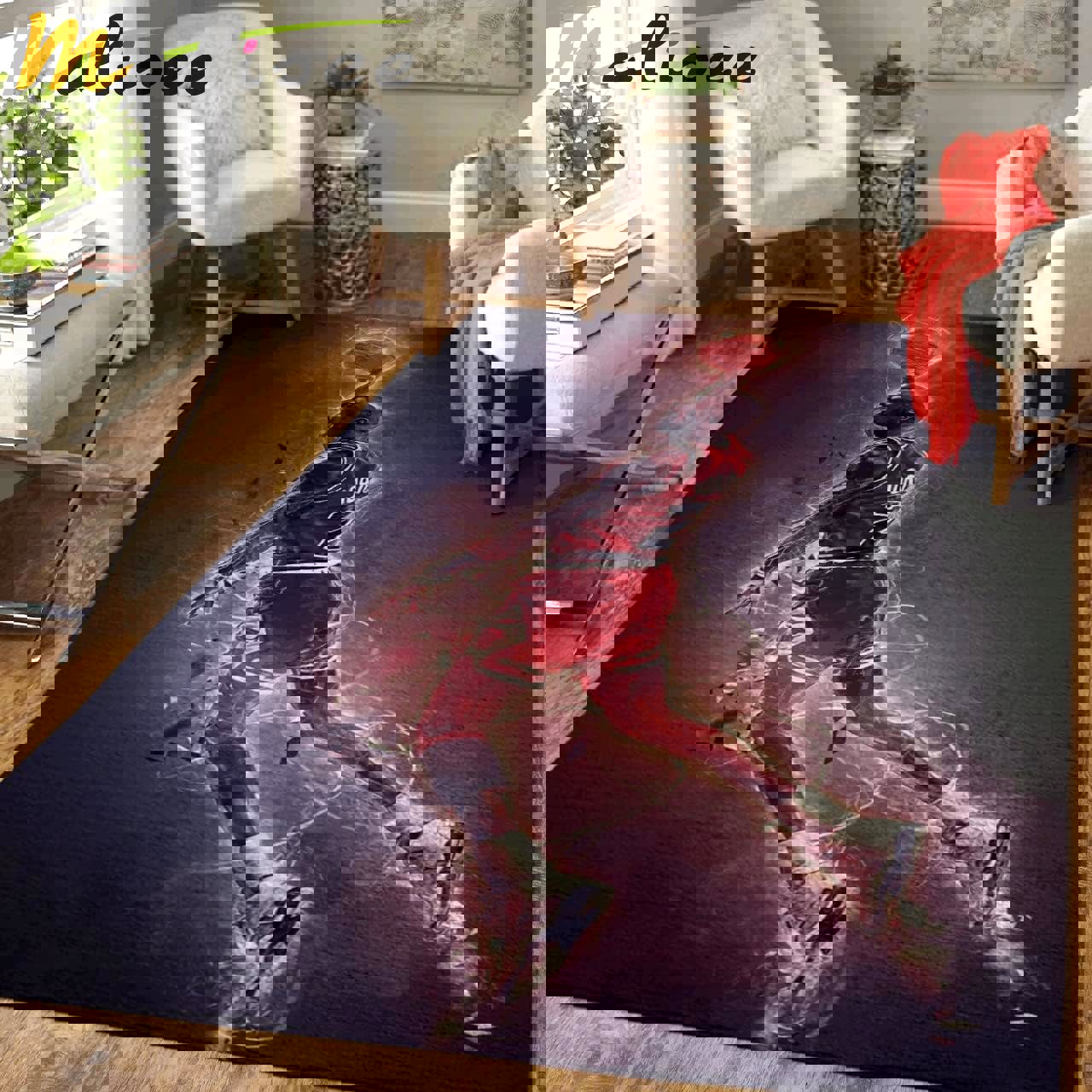 Rugs in living room and bedroom bkb livingroom rug decor Rectangle Rug