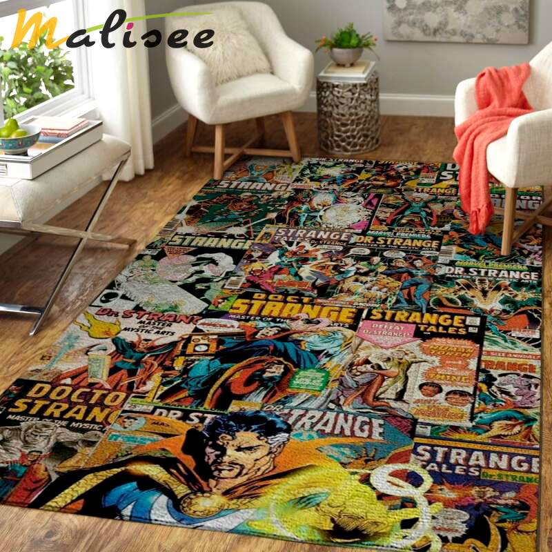 Rugs in living room and bedroom doctor strange Rectangle Rug