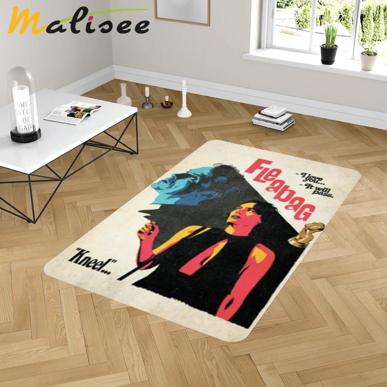 Rugs in living room and bedroom fleabag tv show rug - fleabag hot priest rug - movie rug- fleabag rug- teenager room decor- fleabag fan gift- fleabag carpet- fleabag rug Rectangle Rug