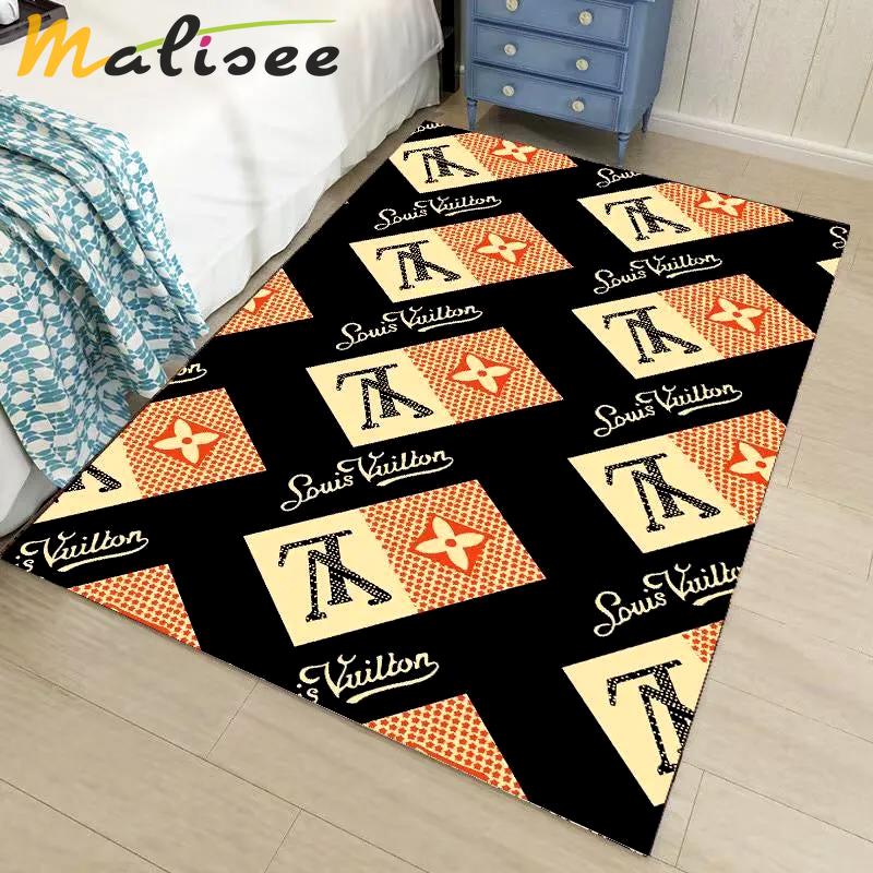 Rugs in living room and bedroom louis vuitton lv luxury area rug for living room bedroom carpet home decor mat Rectangle Rug