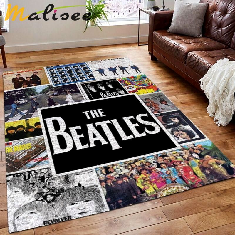 Rugs in living room and bedroom the beatles living room area rug for christmas-  bedroom-  family gift us decor Rectangle Rug