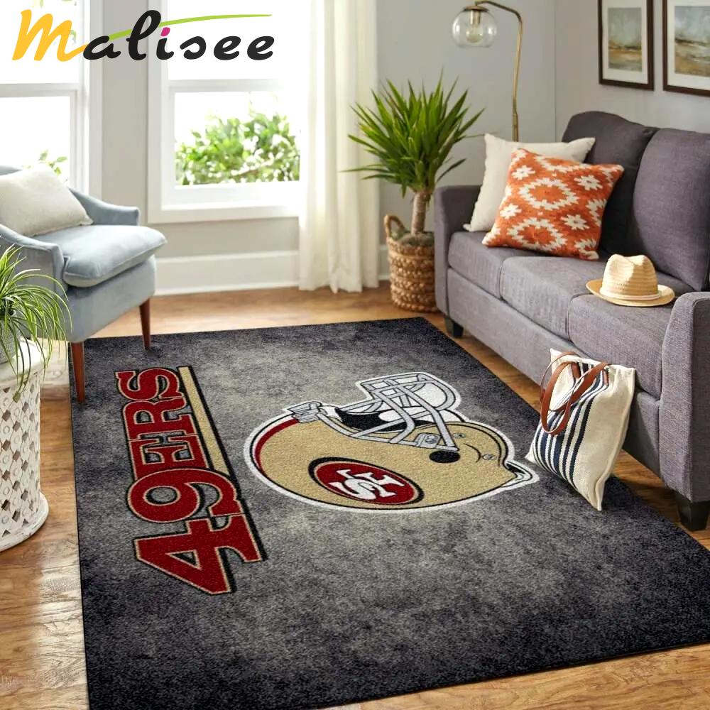 San francisco 49ers nfl football carpet living room rug regtangle carpet v618 Rectangle Rug
