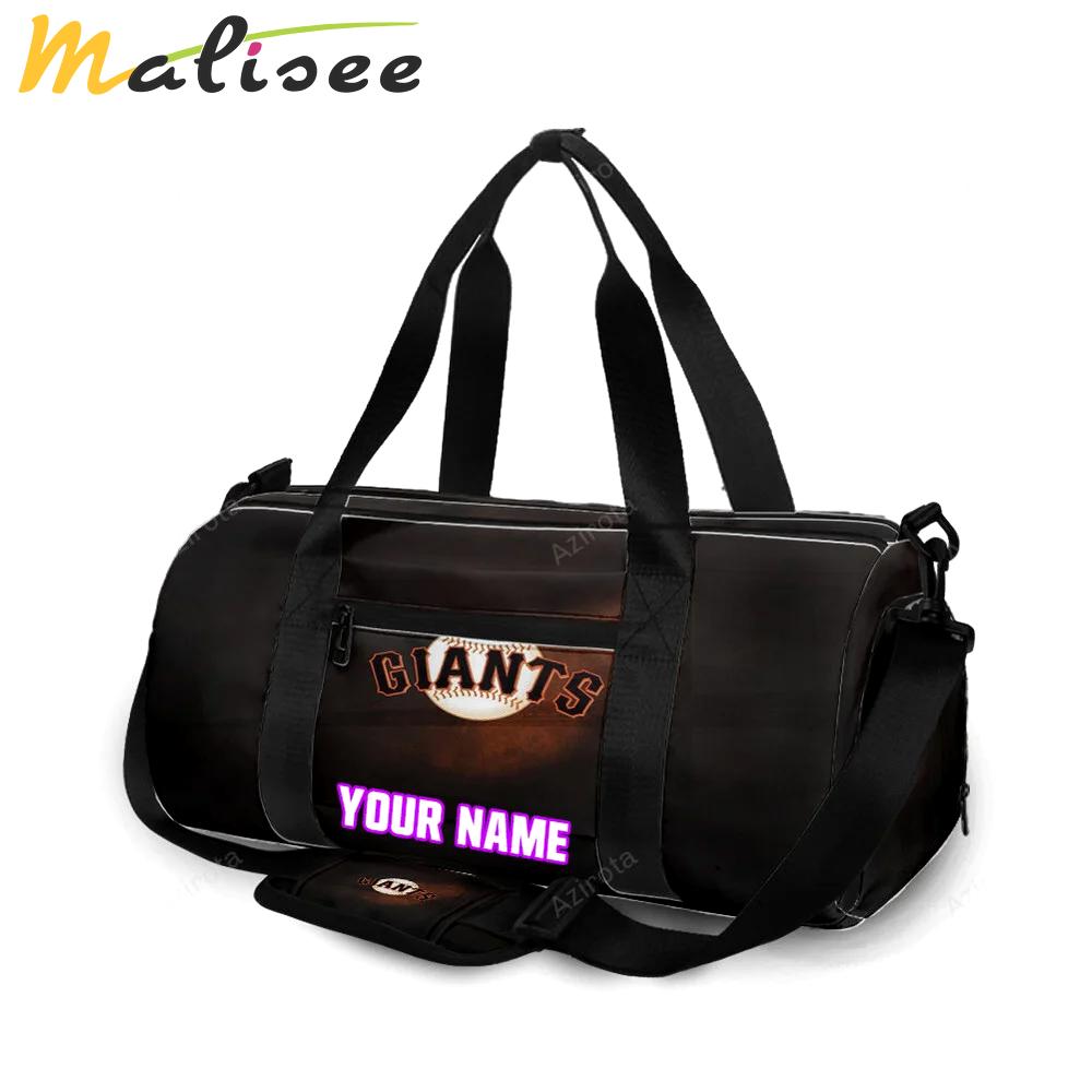 San francisco giants art 1 personalized name travel bag gym bag 2550 Travel Bag