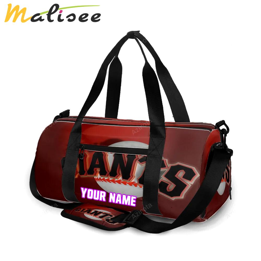 San francisco giants art 9 personalized name travel bag gym bag 2516 Travel Bag