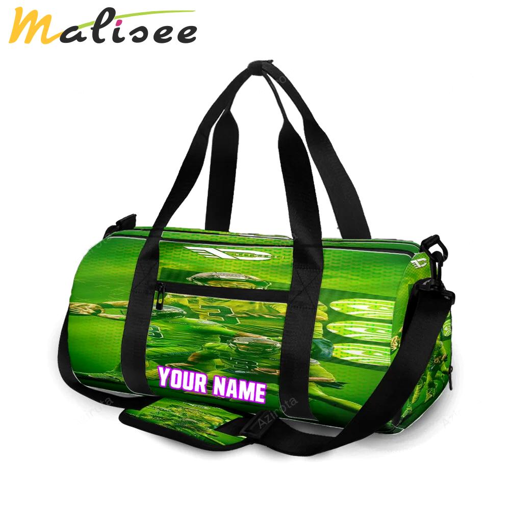 Seattle seahawks russell wilson10 personalized name travel bag gym bag 476 Travel Bag