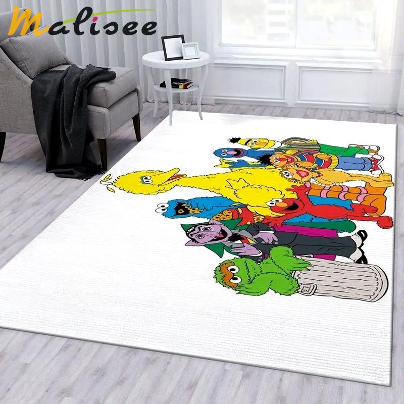 Sesame street 4 area rug living room and bed room rug rug regtangle carpet floor decor home decor Rectangle Rug
