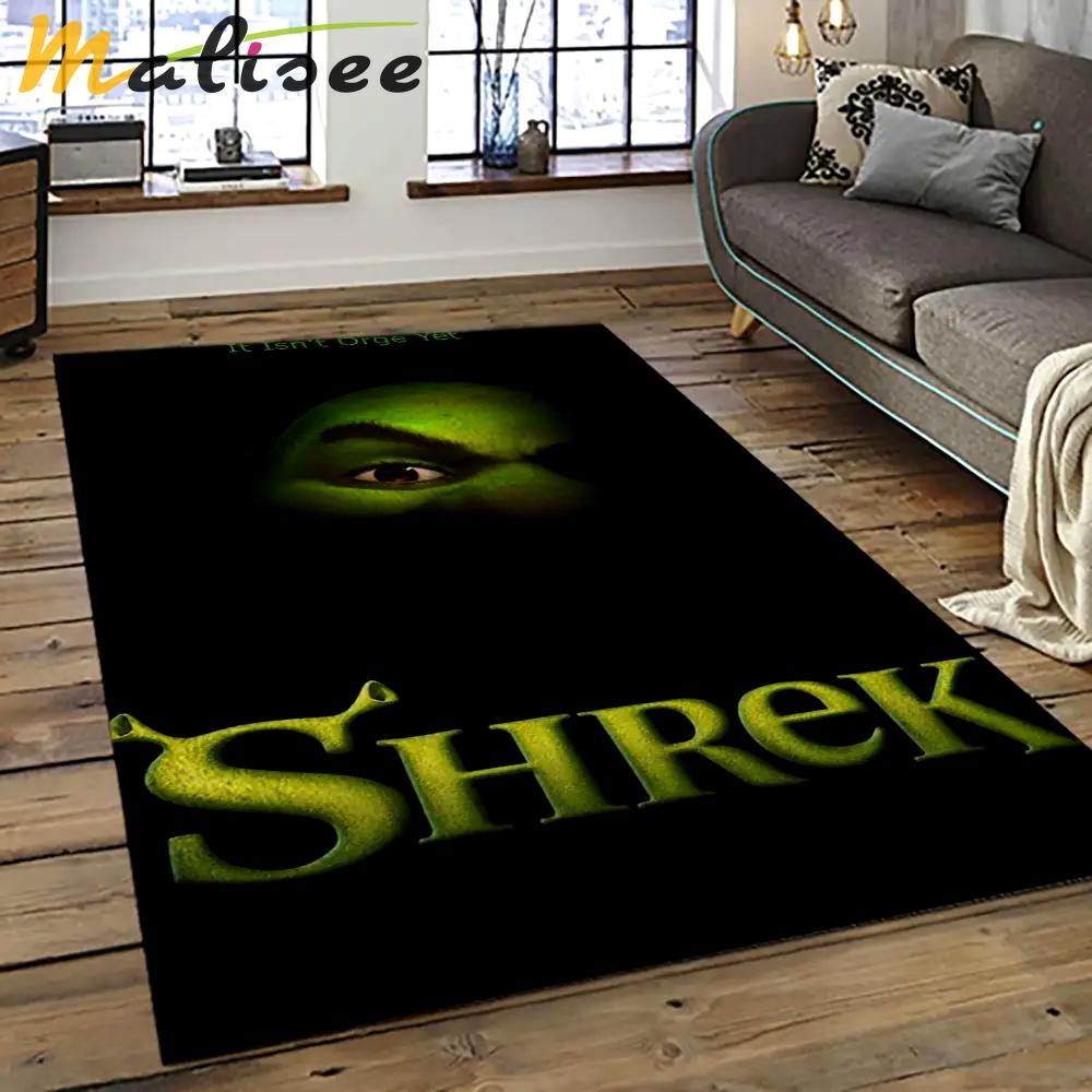 Shrek cartoon characters carpet area rug home decor gift best present for friends sk22 Rectangle Rug