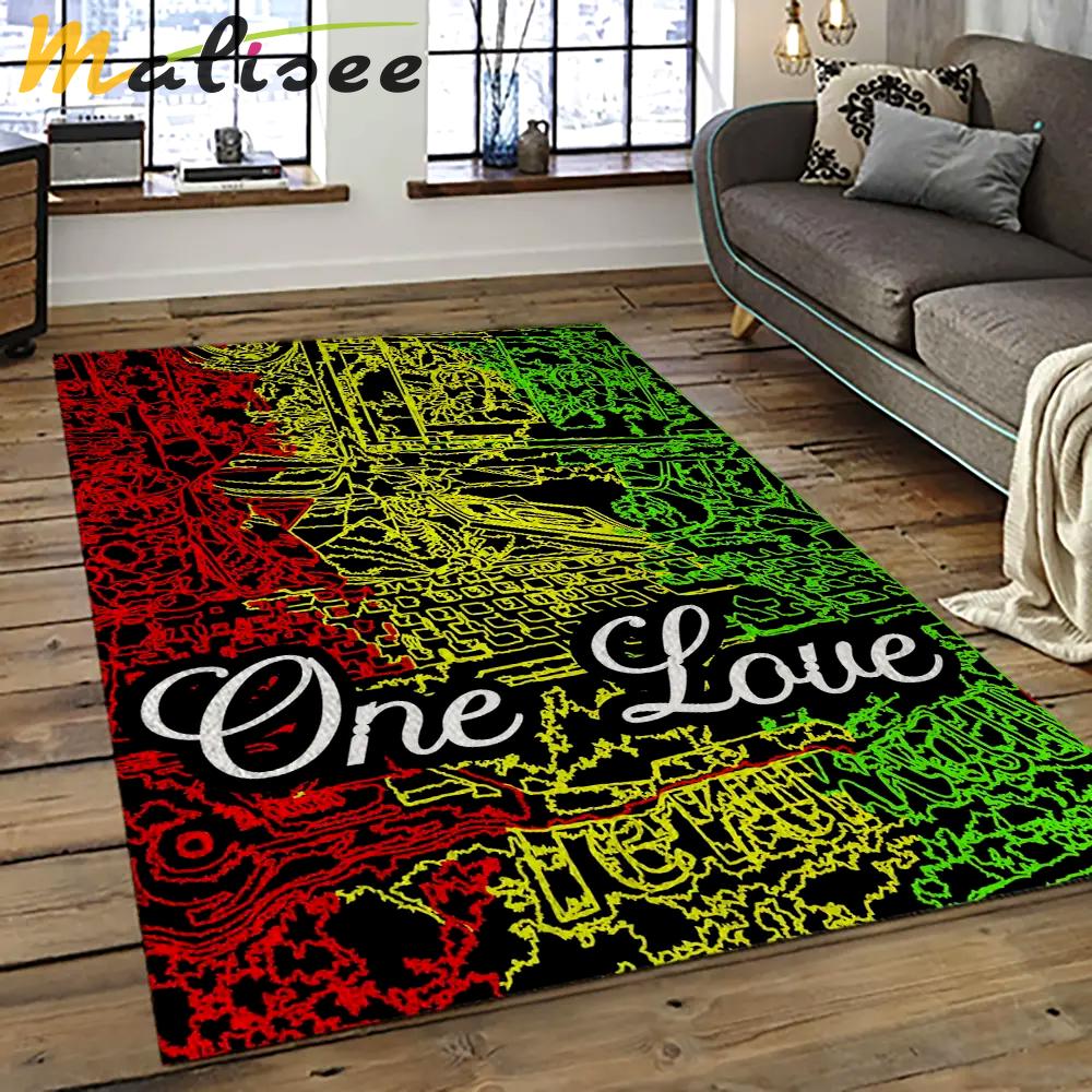 Singer bob marley music carpet rectangle area rug for living room bedroom decor bm04 Rectangle Rug
