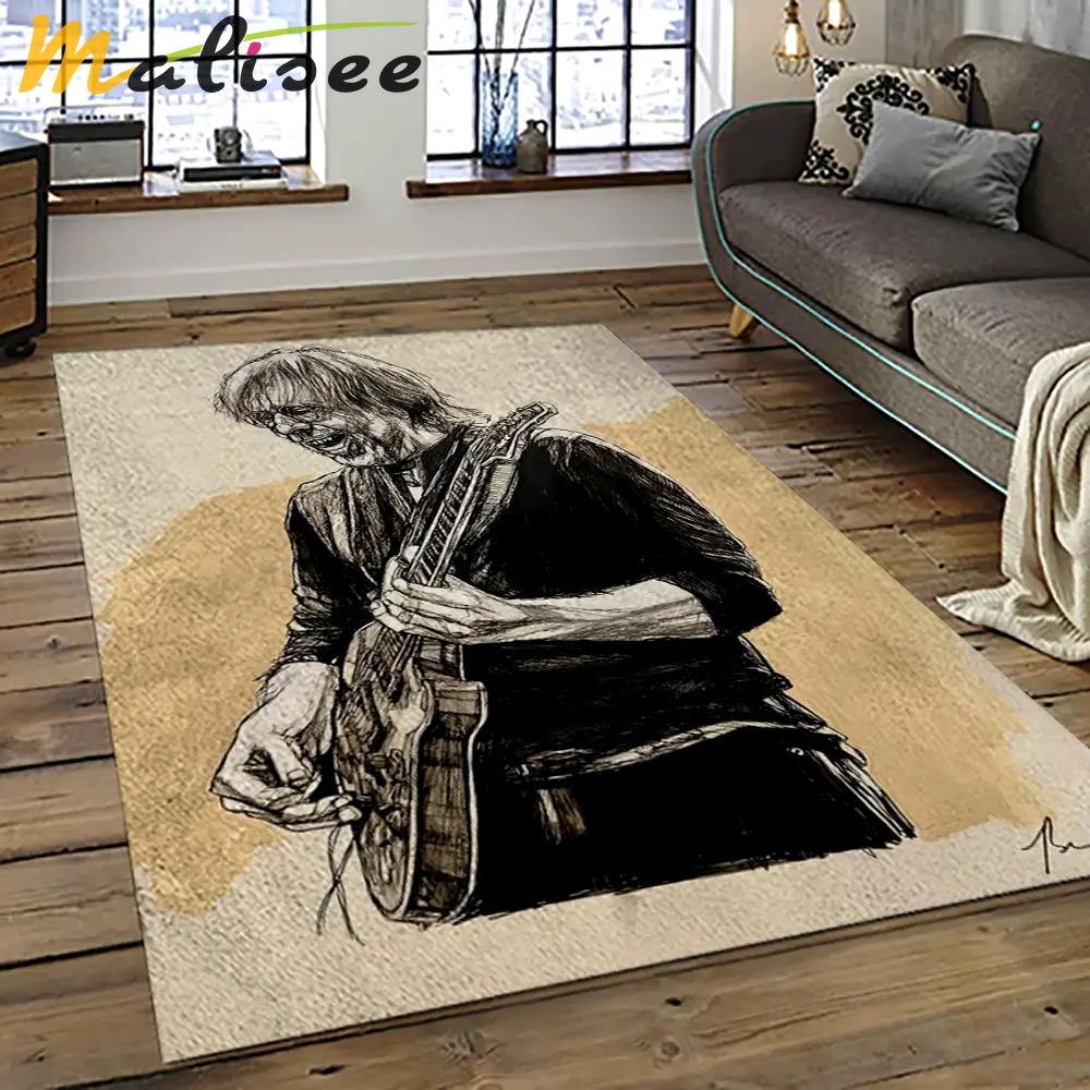 Singer trey anastasio music concert music carpet rectangle area rug ta24 Rectangle Rug