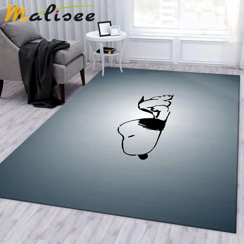 Snoopy dog 11 area rug living room and bed room rug rug regtangle carpet floor decor home decor Rectangle Rug
