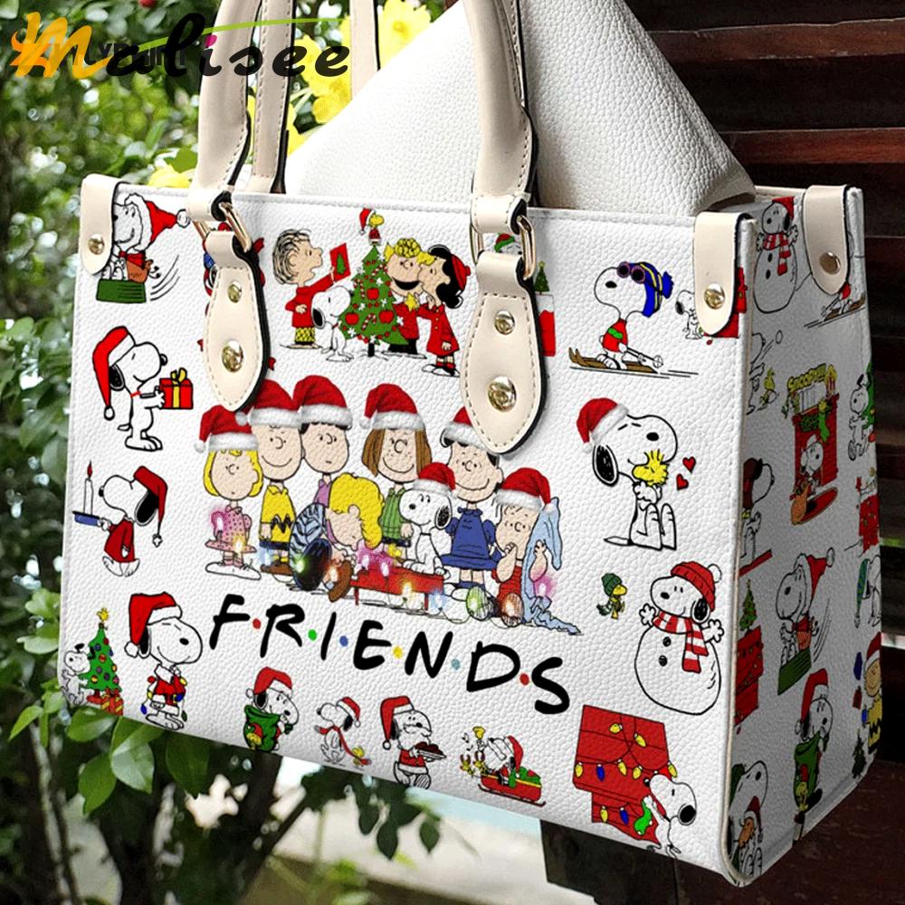 Snoopy leather handbag 1a 2547 Women Leather Hand Bag
