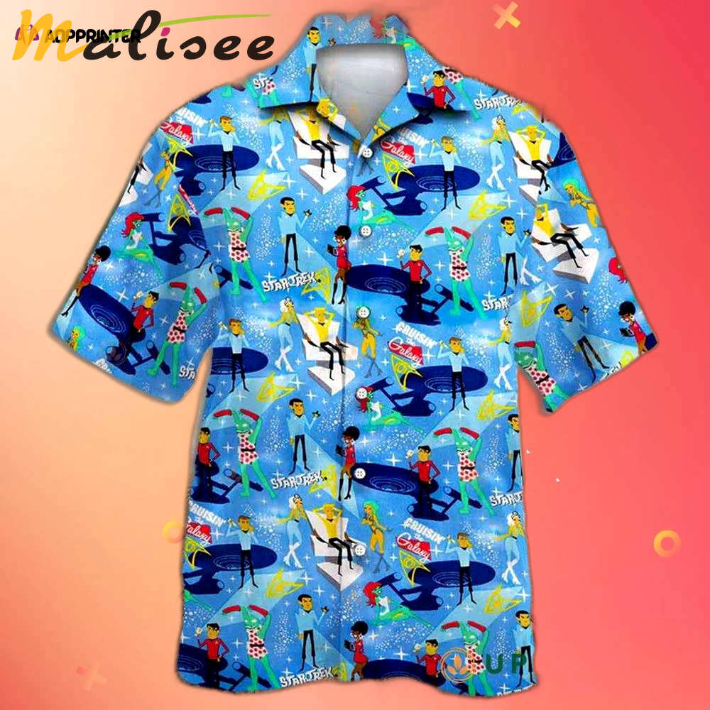 Star trek star trek blue 106 hawaiian shirt summer holiday fans gift Hawaii Shirt Shorts & Flip Flops