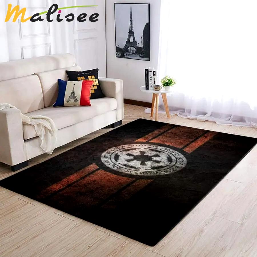 Star wars area rug living room rug home decor empire at war logo movie ofd 19091937 Rectangle Rug