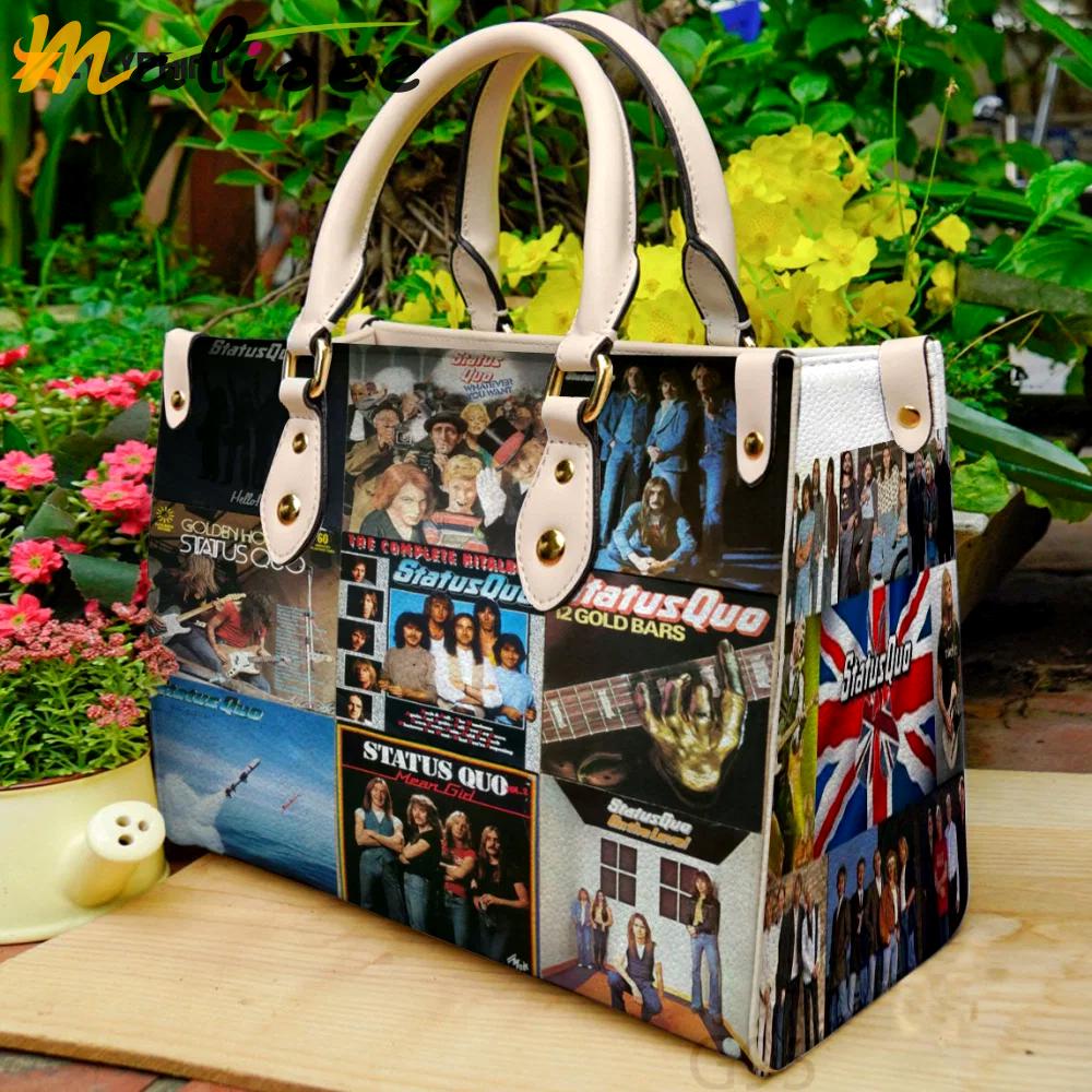 Status quo leather handbag for women gift 2a 4092 Women Leather Hand Bag
