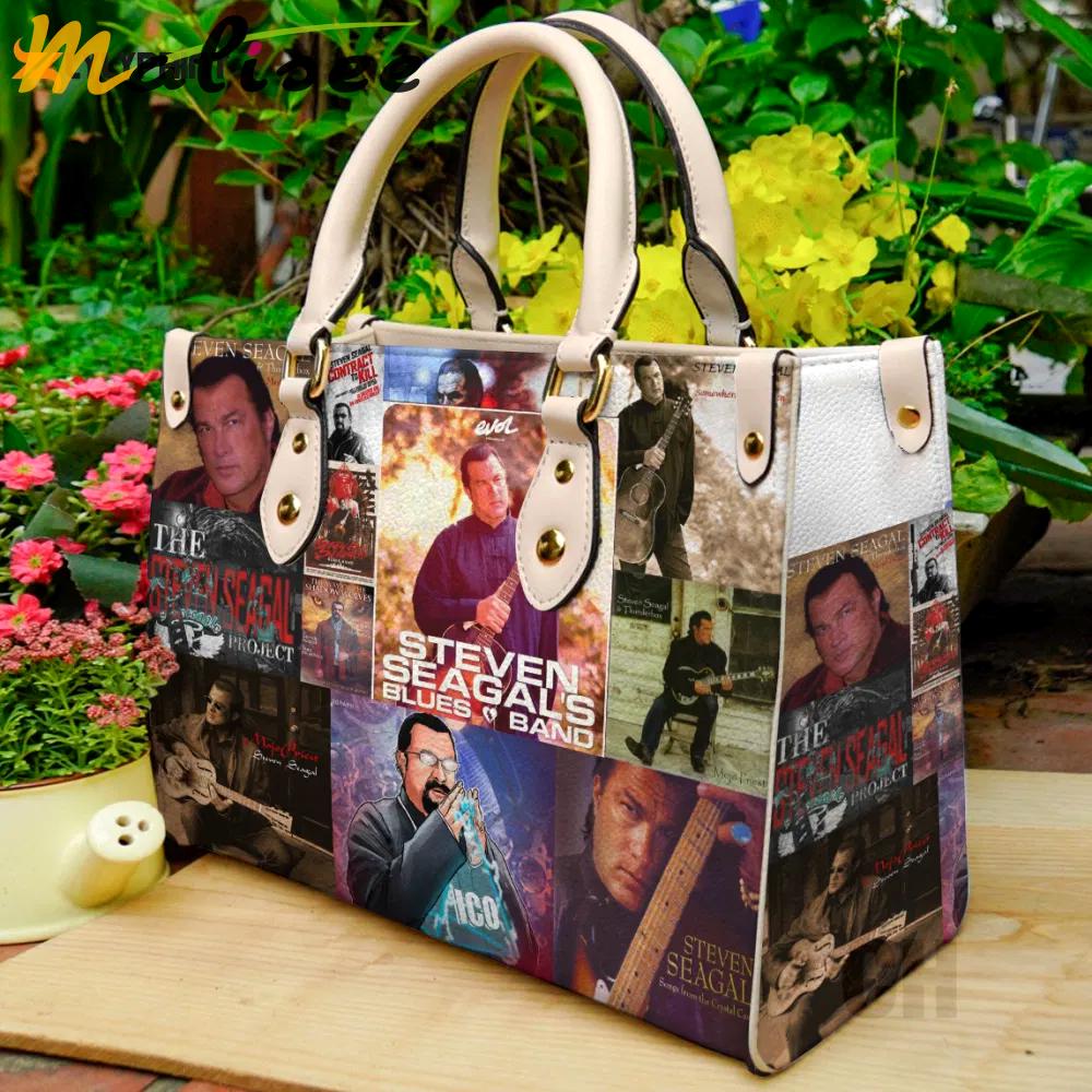 Steven seagal  leather bag for women gift 1836 Women Leather Hand Bag