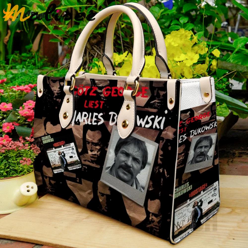 Stylish charles bukowski leather hand bag gift for women’s day gift for women s day – shop now! 3158 Women Leather Hand Bag