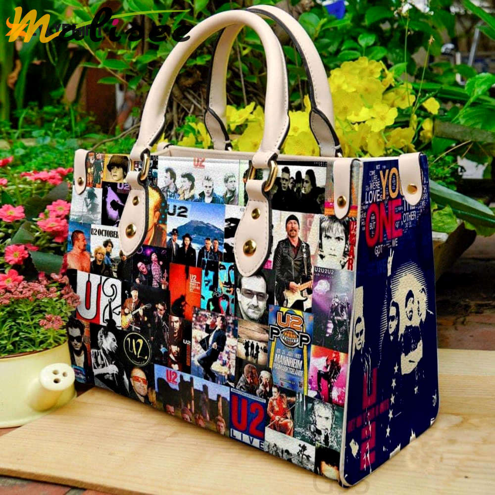 Stylish u2 lover leather hand bag gift for women’s day gift for women s day – g95 3617 Women Leather Hand Bag
