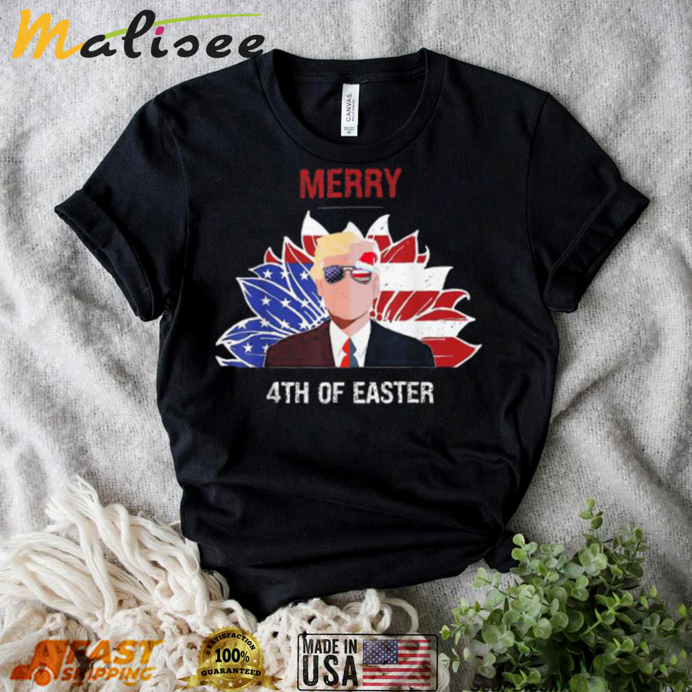 Sunflower santa joe biden and trump merry 4th of easter ugly christmas sweater Christmas Ugly Sweater