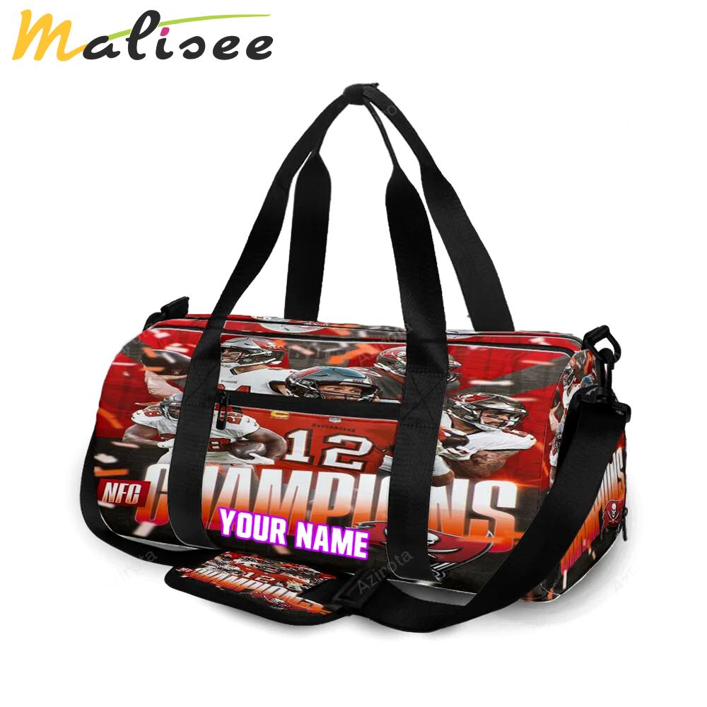 Tampa bay buccaneers all players4 personalized name travel bag gym bag 846 Travel Bag