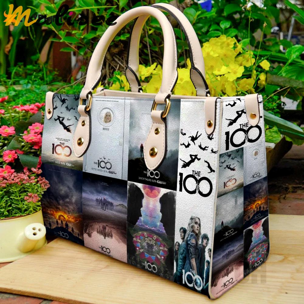 The 100 show leather bag for women gift 869 Women Leather Hand Bag