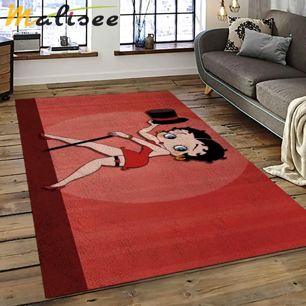 The best of betty boop cartoon character carpet area rug home decor gift best present for friends bobb19 Rectangle Rug