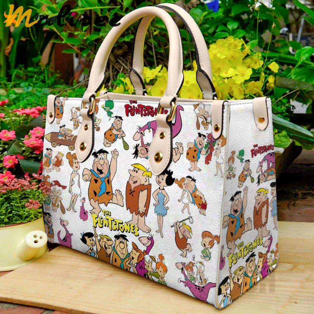 The flintstones 1 leather handbag  gift for women 2915 Women Leather Hand Bag