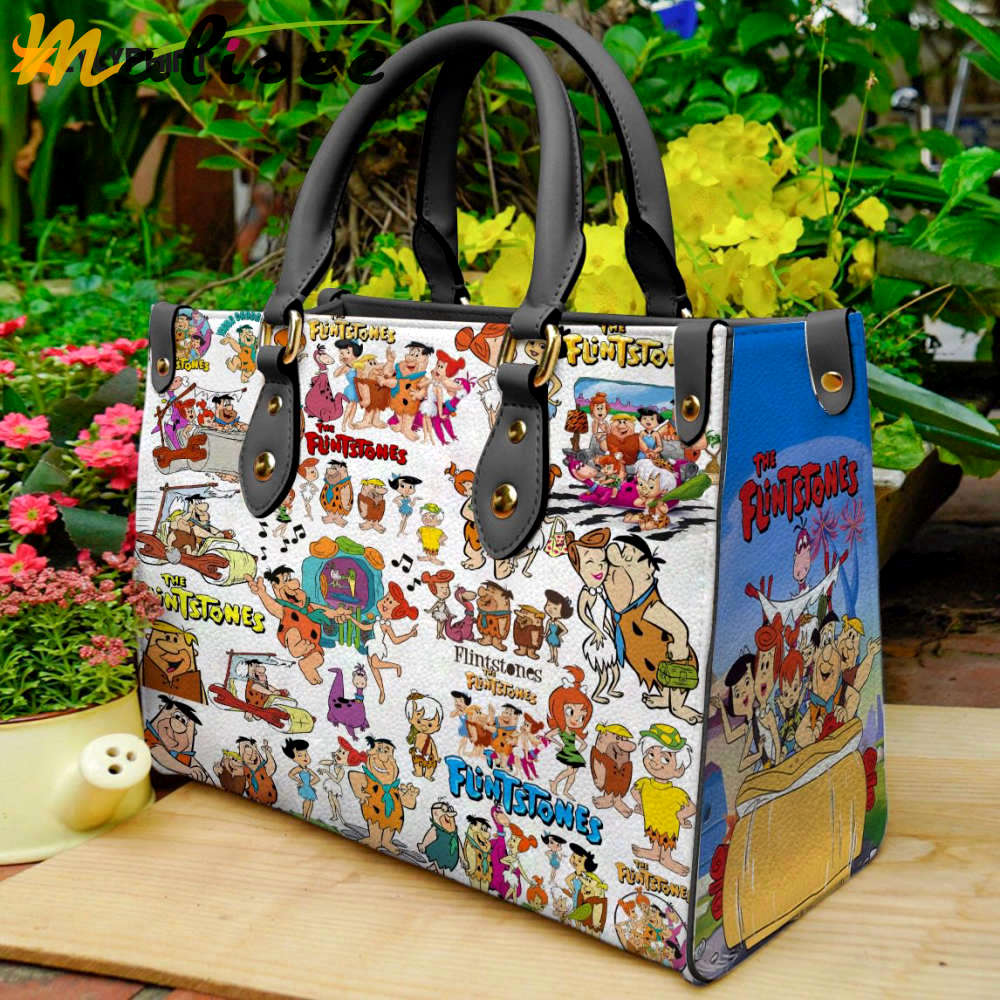 The flintstones leather handbag for women gift 2471 Women Leather Hand Bag