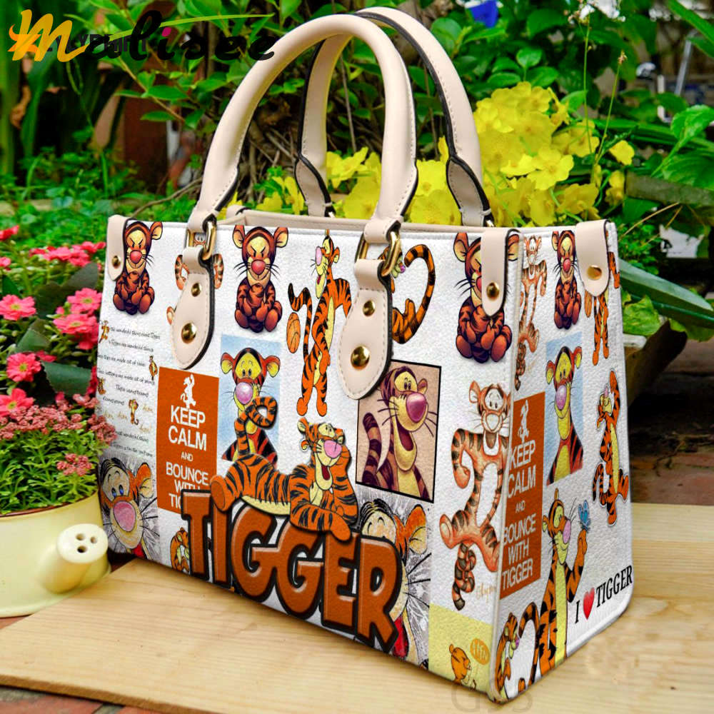 Tigger a leather handbag gift for women 4677 Women Leather Hand Bag