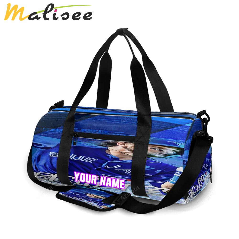 Toronto blue jays bo bichette1 personalized name travel bag gym bag 2477 Travel Bag