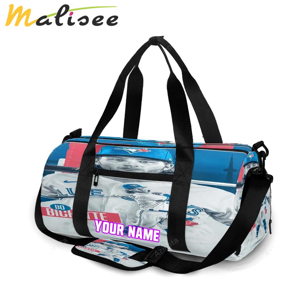 Toronto blue jays bo bichette7 personalized name travel bag gym bag 2532 Travel Bag