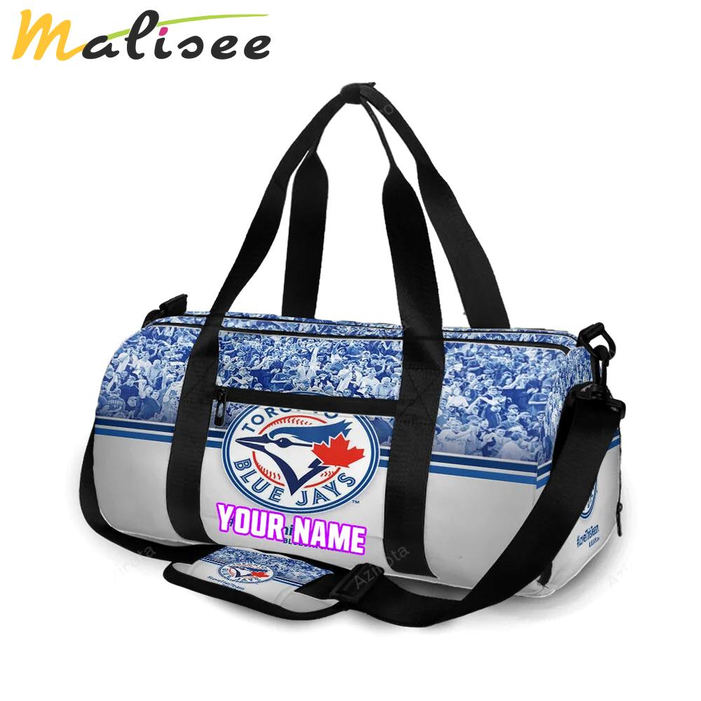 Toronto blue jays russell bird fans personalized name travel bag gym bag 2421 Travel Bag