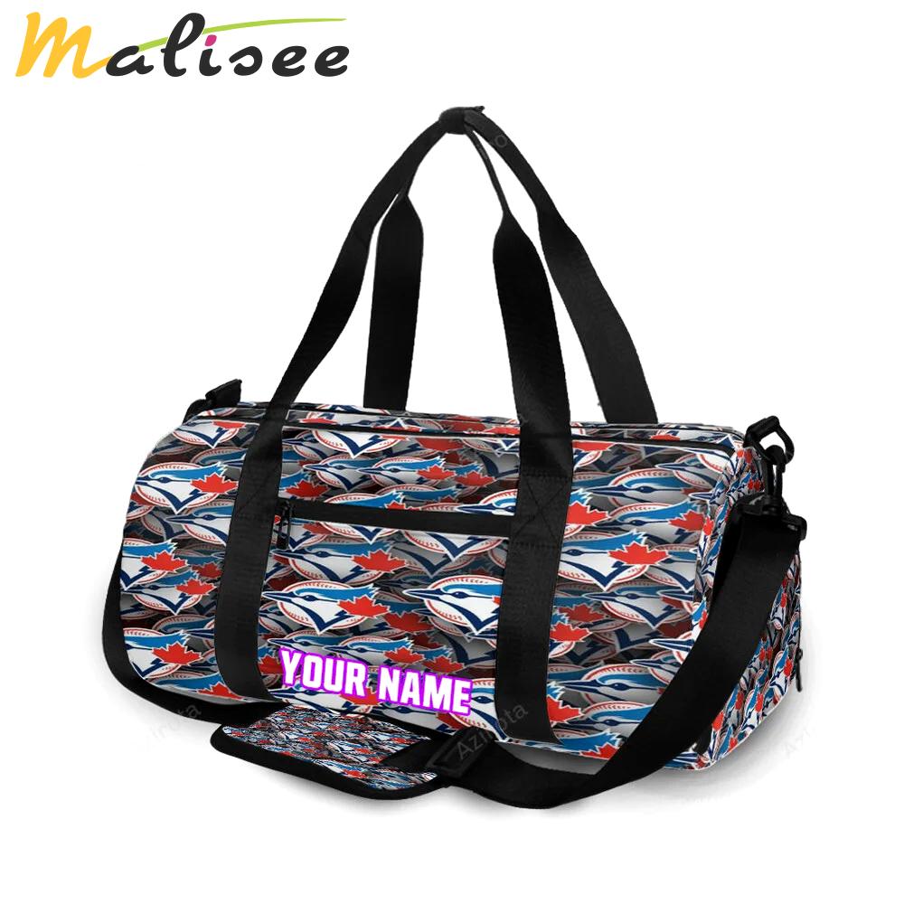 Toronto blue jays3 personalized name travel bag gym bag 2554 Travel Bag