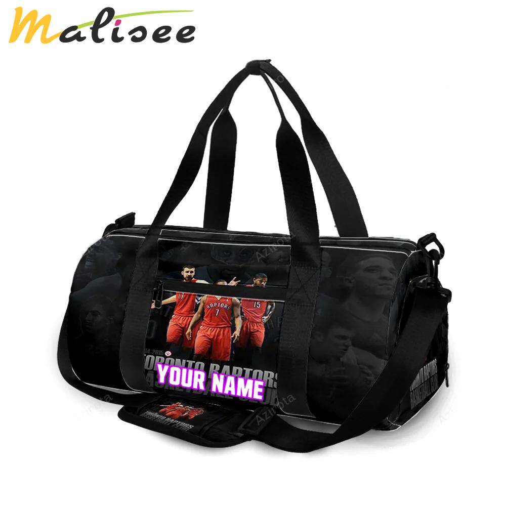 Toronto raptors all players5 personalized name travel bag gym bag 2410 Travel Bag