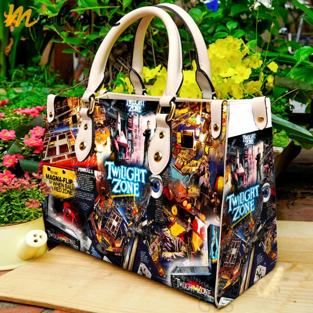 Twilight zone leather bag for women gift 2186 Women Leather Hand Bag