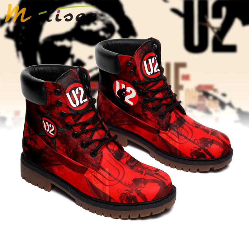 U2 rock band form timboots hot 2023 Timboots Shoes