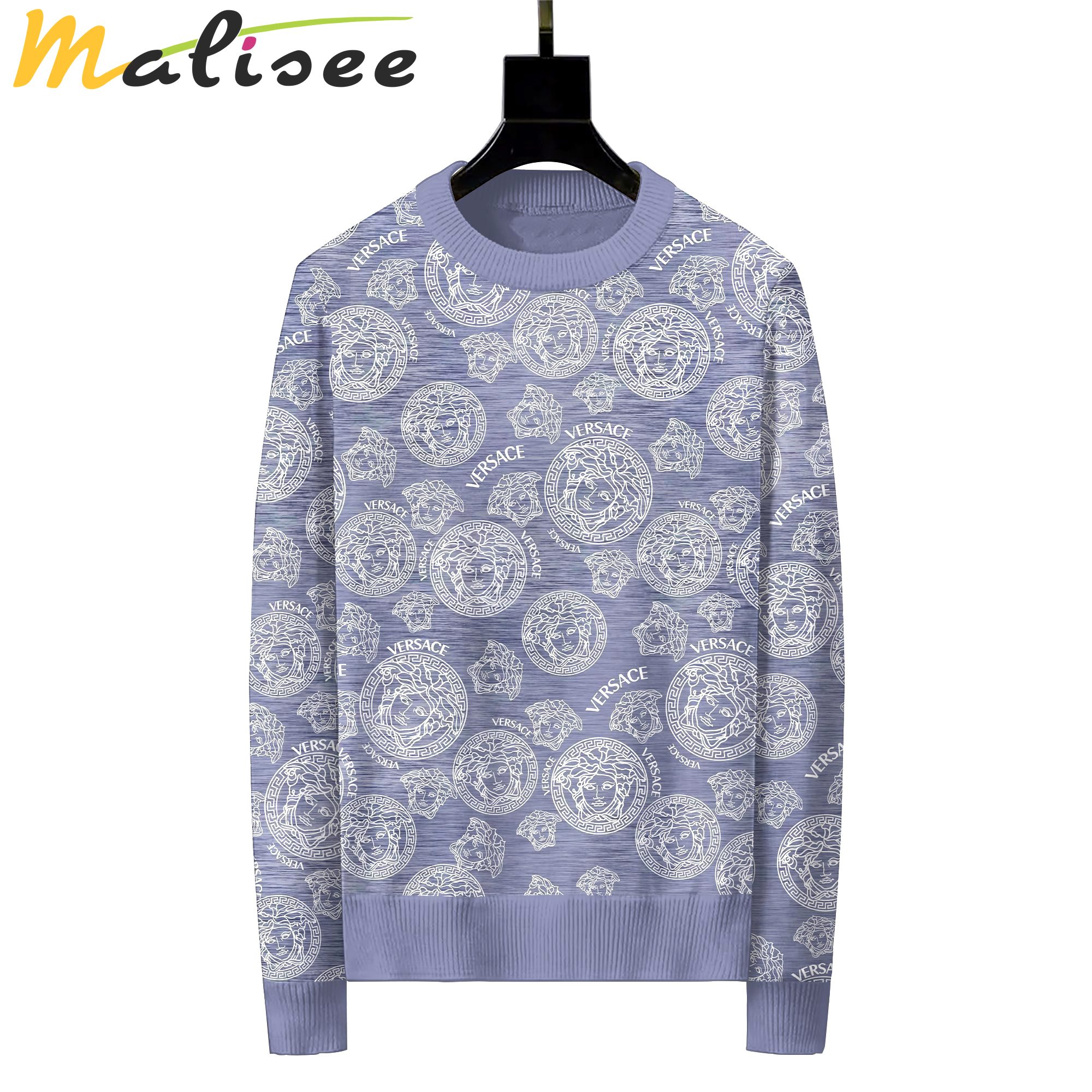 Versace luxury ugly sweater for winter hot 2024  style 413 Christmas Ugly Sweater