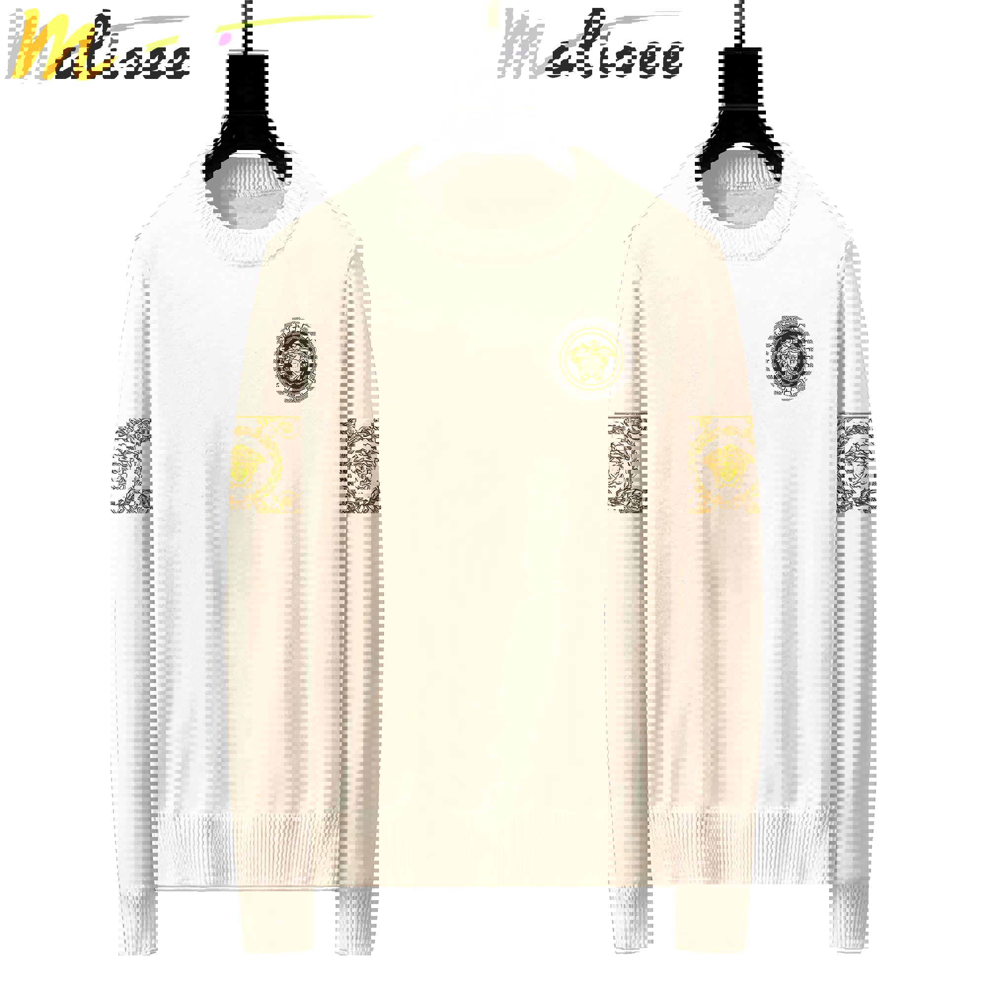 Versace luxury ugly sweater for winter hot 2024  style 694 Christmas Ugly Sweater