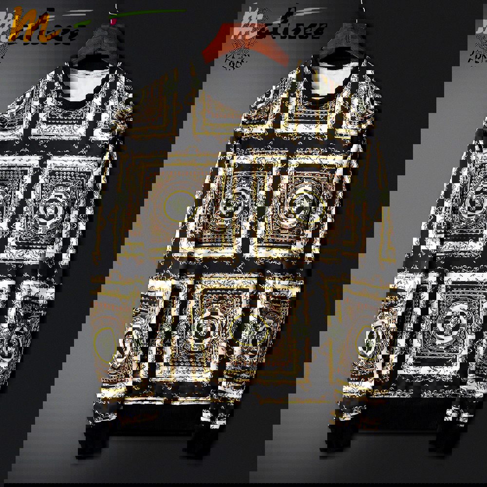 Versace luxury ugly sweater for winter hot 2024  style 861 Christmas Ugly Sweater