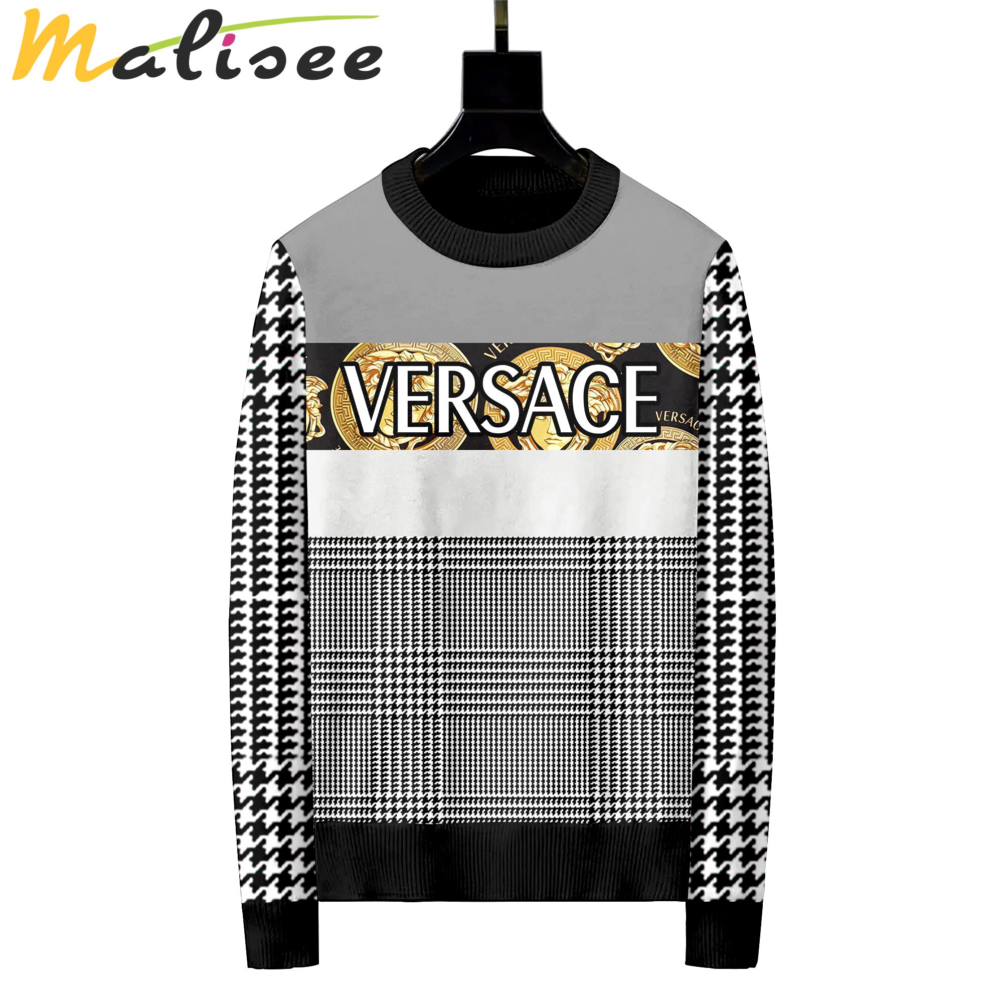 Versace luxury ugly sweater for winter hot 2025style 134 Christmas Ugly Sweater