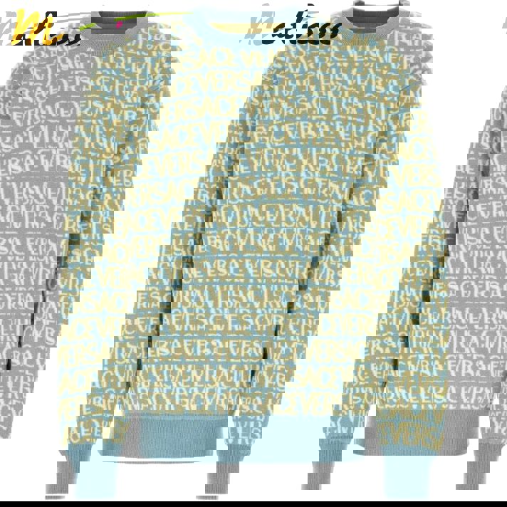 Versace luxury ugly sweater for winter hot 2025style 661 Christmas Ugly Sweater