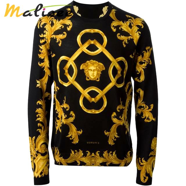 Versace luxury ugly sweater for winter lzu1401 Christmas Ugly Sweater