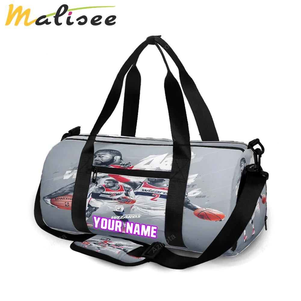 Washington wizards john wall8 personalized name travel bag gym bag 2627 Travel Bag