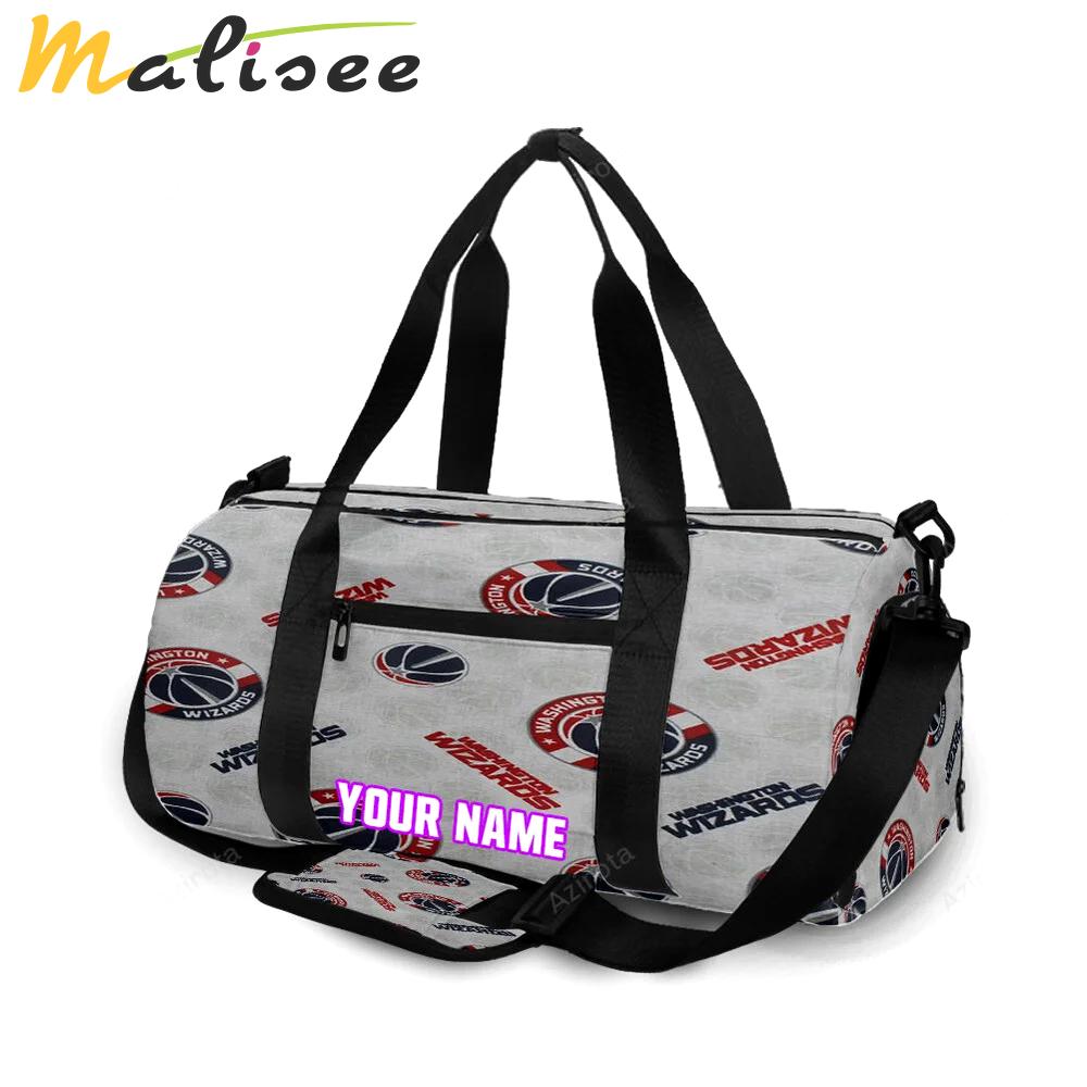 Washington wizards5 personalized name travel bag gym bag 2634 Travel Bag