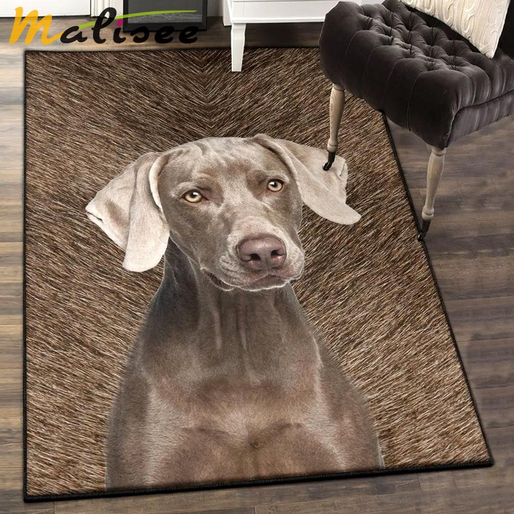 Weimaraner dog outdoor carpet, weimaraner rug Rectangle Rug
