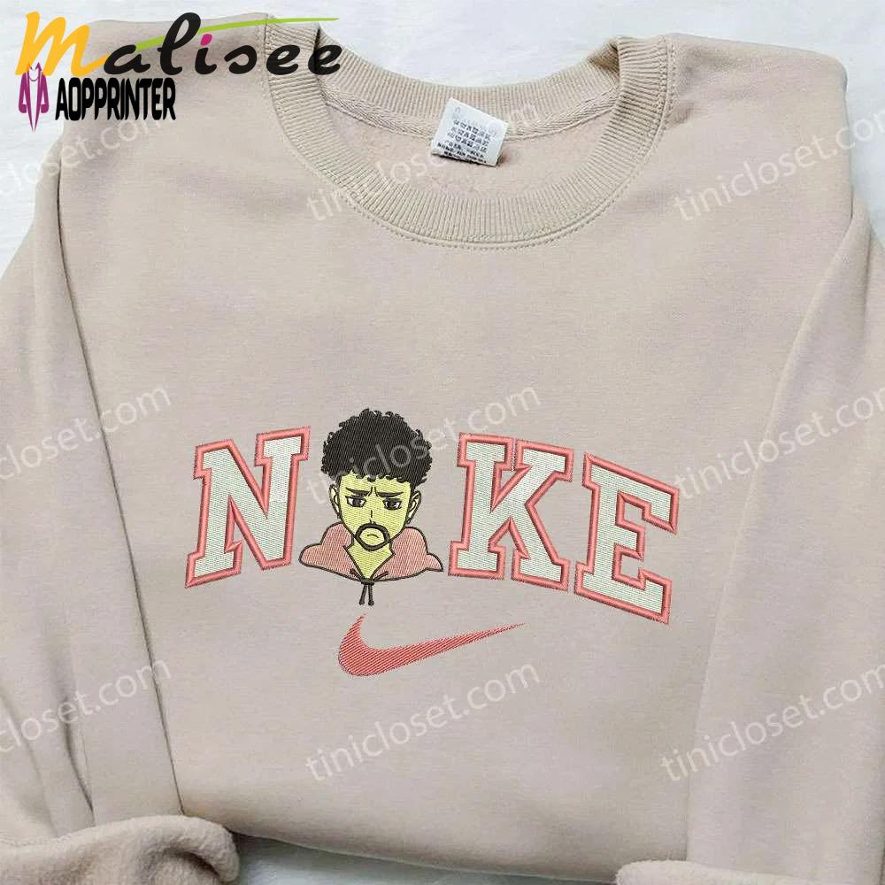 Wendknd x nike embroidered hoodie & celebrity shirt: stylish nike inspired embroidered collection Embroidered Shirt