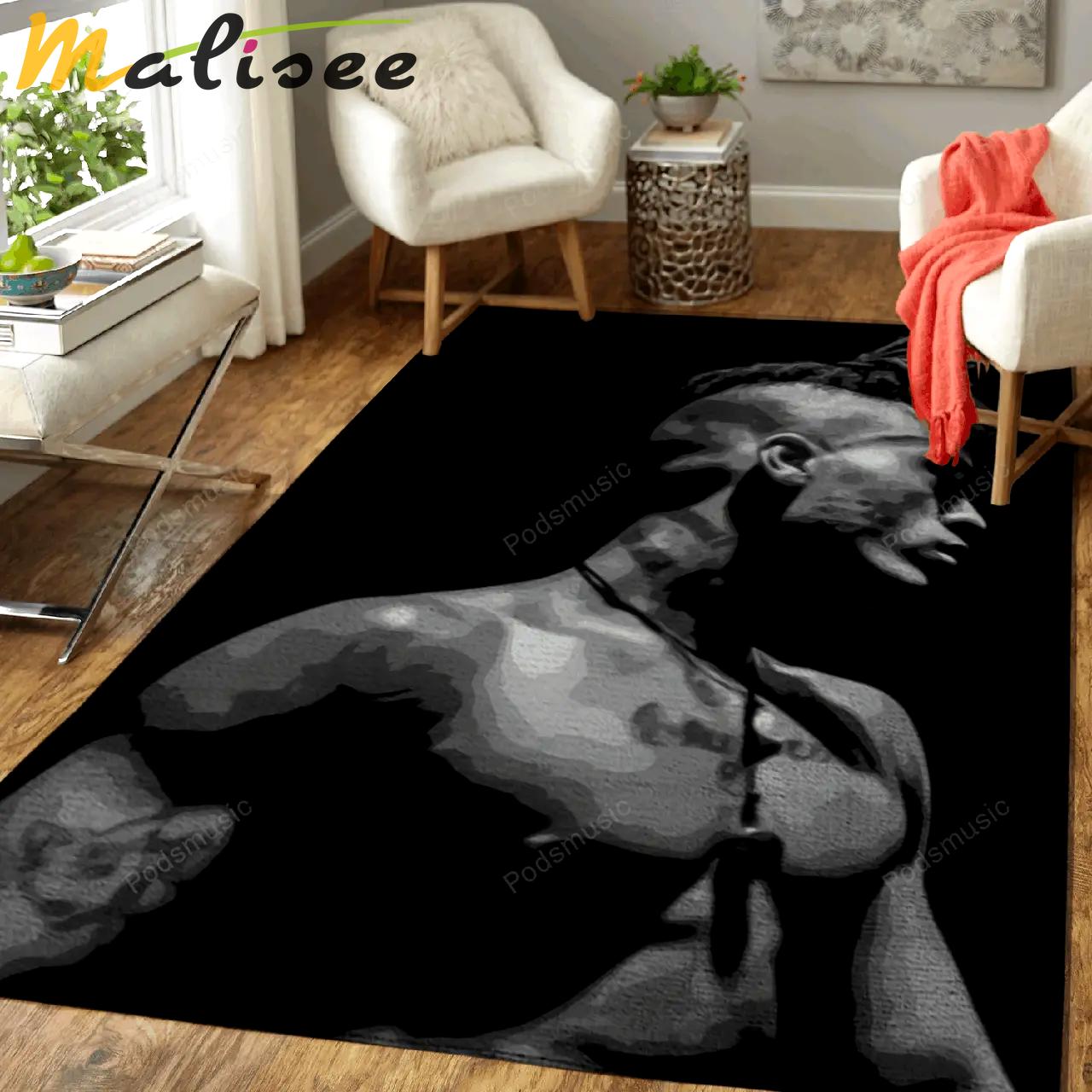 Xxxtentacion music rapper xxxtentacion art for fans area rug living room carpet rug regtangle carpet floor decor home decor Rectangle Rug