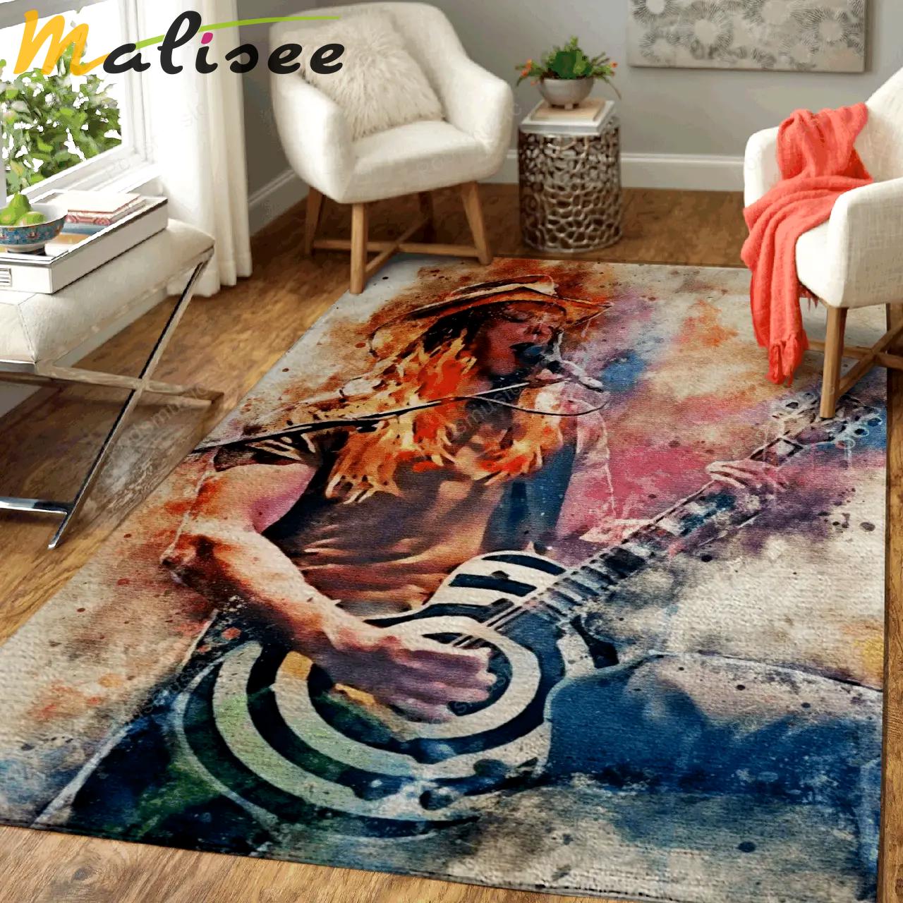 Zakk wylde music world art for fans area rug living room carpet rug regtangle carpet floor decor home decor Rectangle Rug