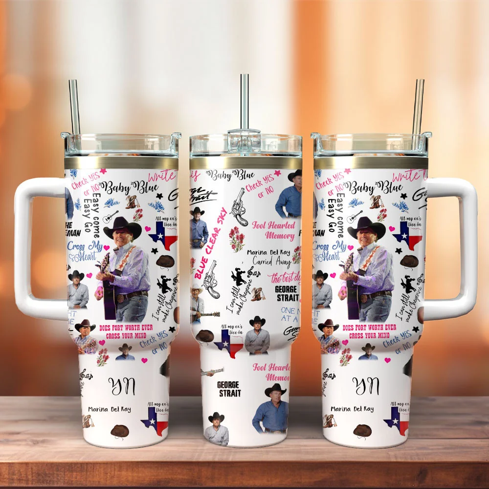 40 OZ Curved Tumbler (Printed) - Keeps You Looking Stylish, Reimagine Your Wardrobe! - Personalized