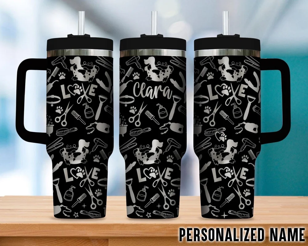 40 OZ Curved Tumbler (Printed) - Crafted for Perfection, Treat Yourself to Comfort! - Personalized