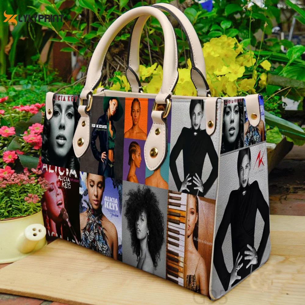 Alicia keys leather bag g95 1950 Women Leather Hand Bag